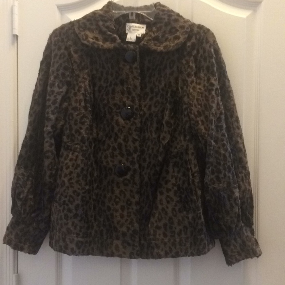 FINAL MARKDOWN Ladies Charles gray London faux fur jacket xs